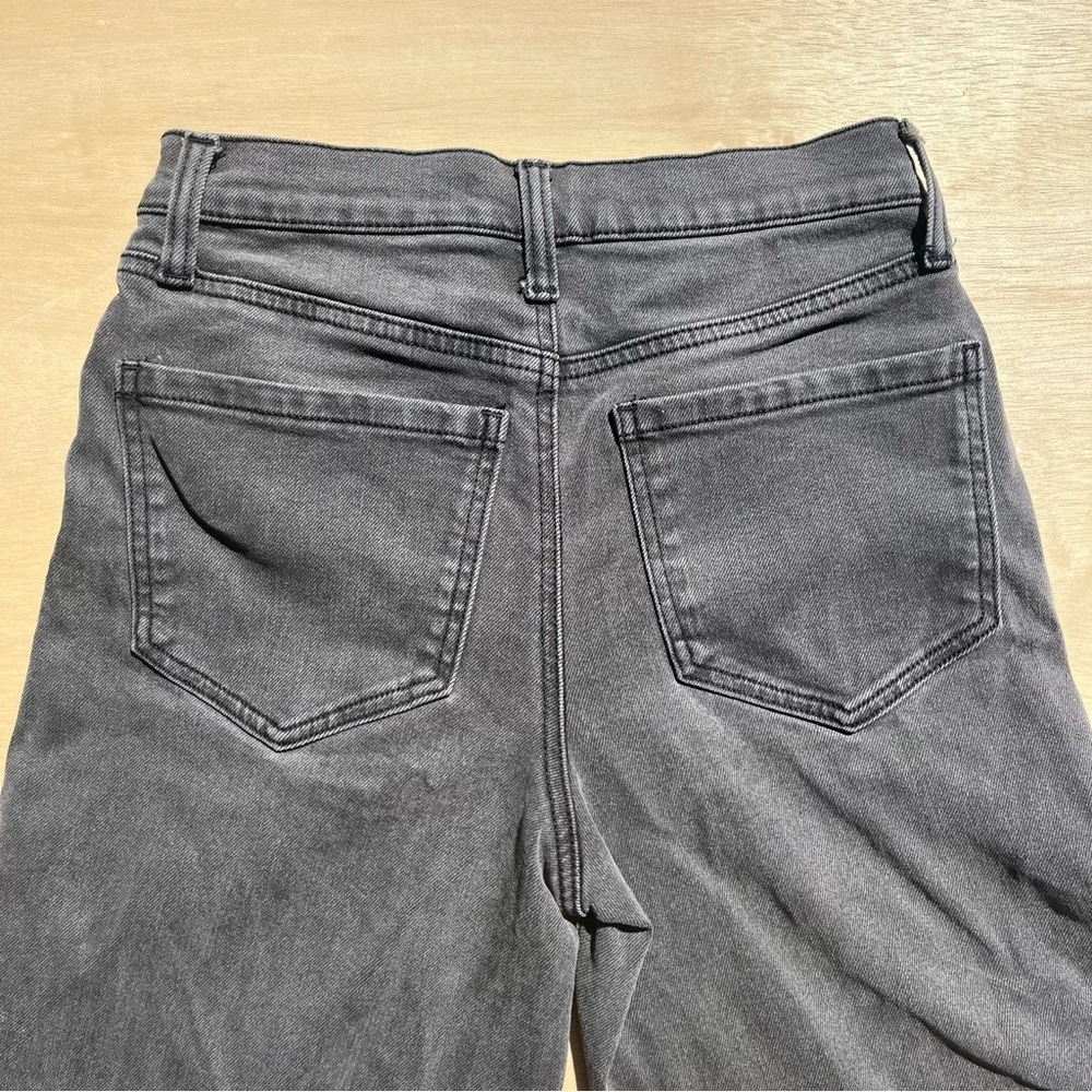 Women’s Size 1 Black High Rise Wide Leg Baggy Jeans SO Goods For Life - Picture 6 of 7